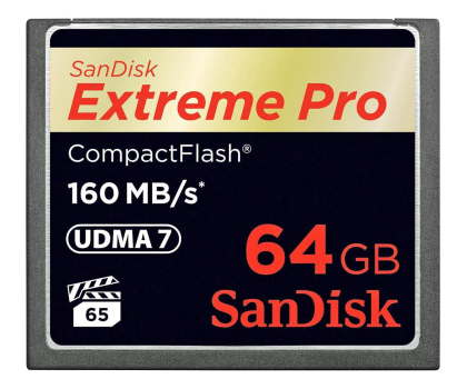 Nośnik pamięci SANDISK Compact Flash Extreme 64GB SDCFXPS-064G-X46